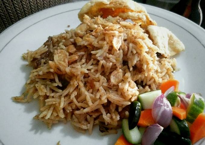 Resep: Nasi mandhi instan, praktis Farah Quinn