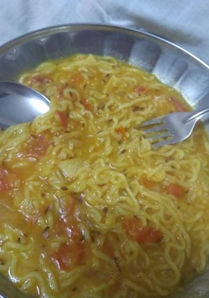 A picture of Masala Maggie.