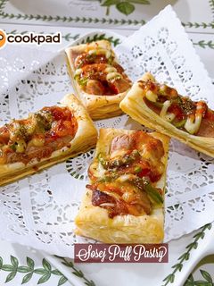 Gambar 👩🍳Sosej Puff Pastry