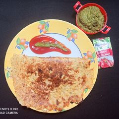A picture of Patato and cheese pan cake.