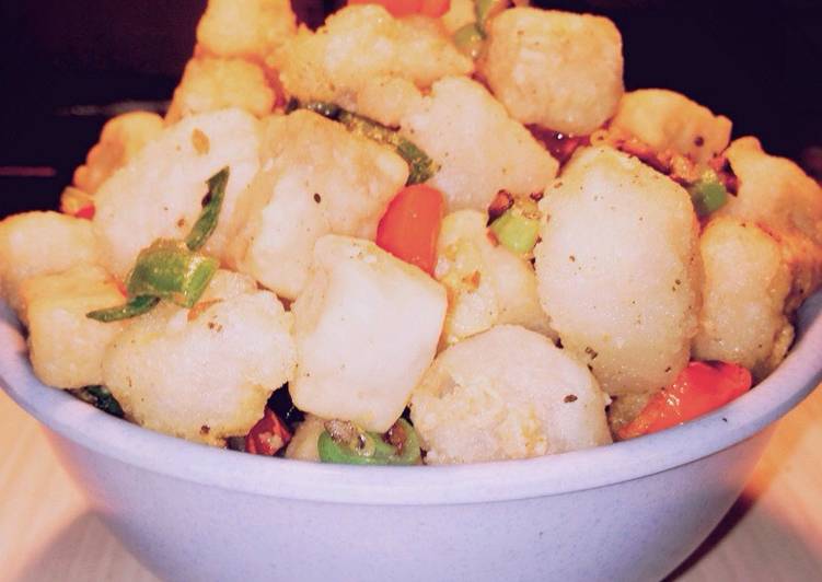 Resep Tahu Tempe Cabai Garam, Sempurna