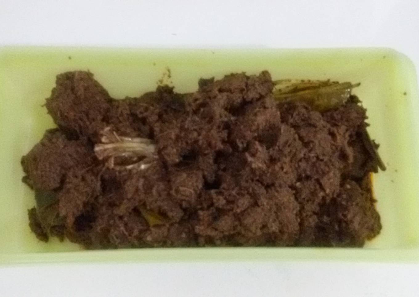 Rendang Daging Rumahan ala Mahfrizha Kifani