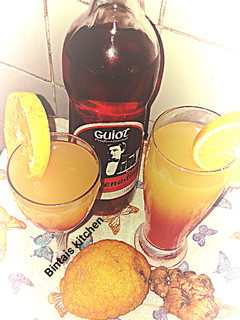 A picture of Orange juice.
