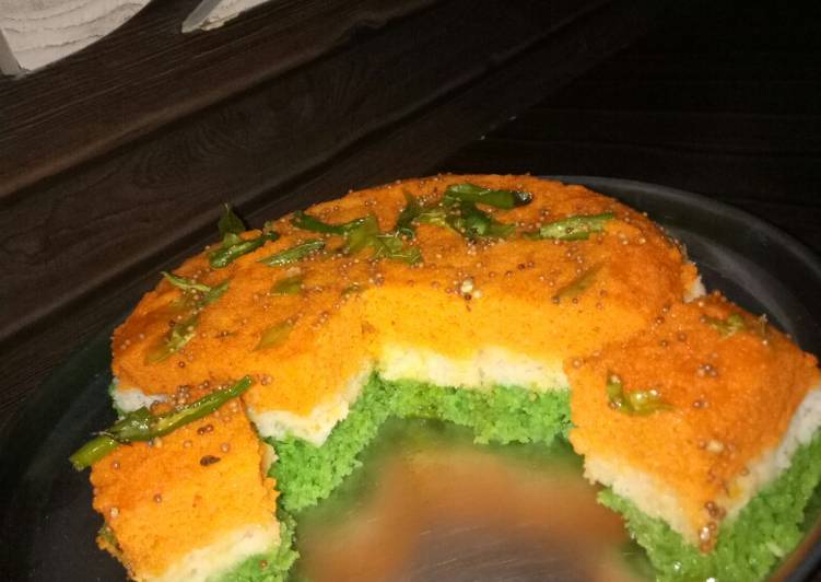 How to Prepare Any-night-of-the-week Tri angle dhokla