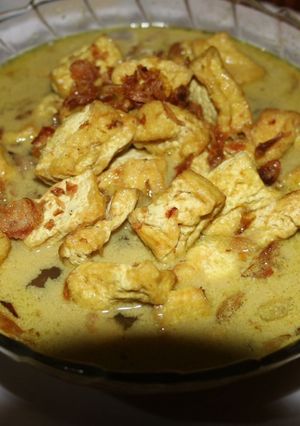Foto resep Opor tahu seadanya