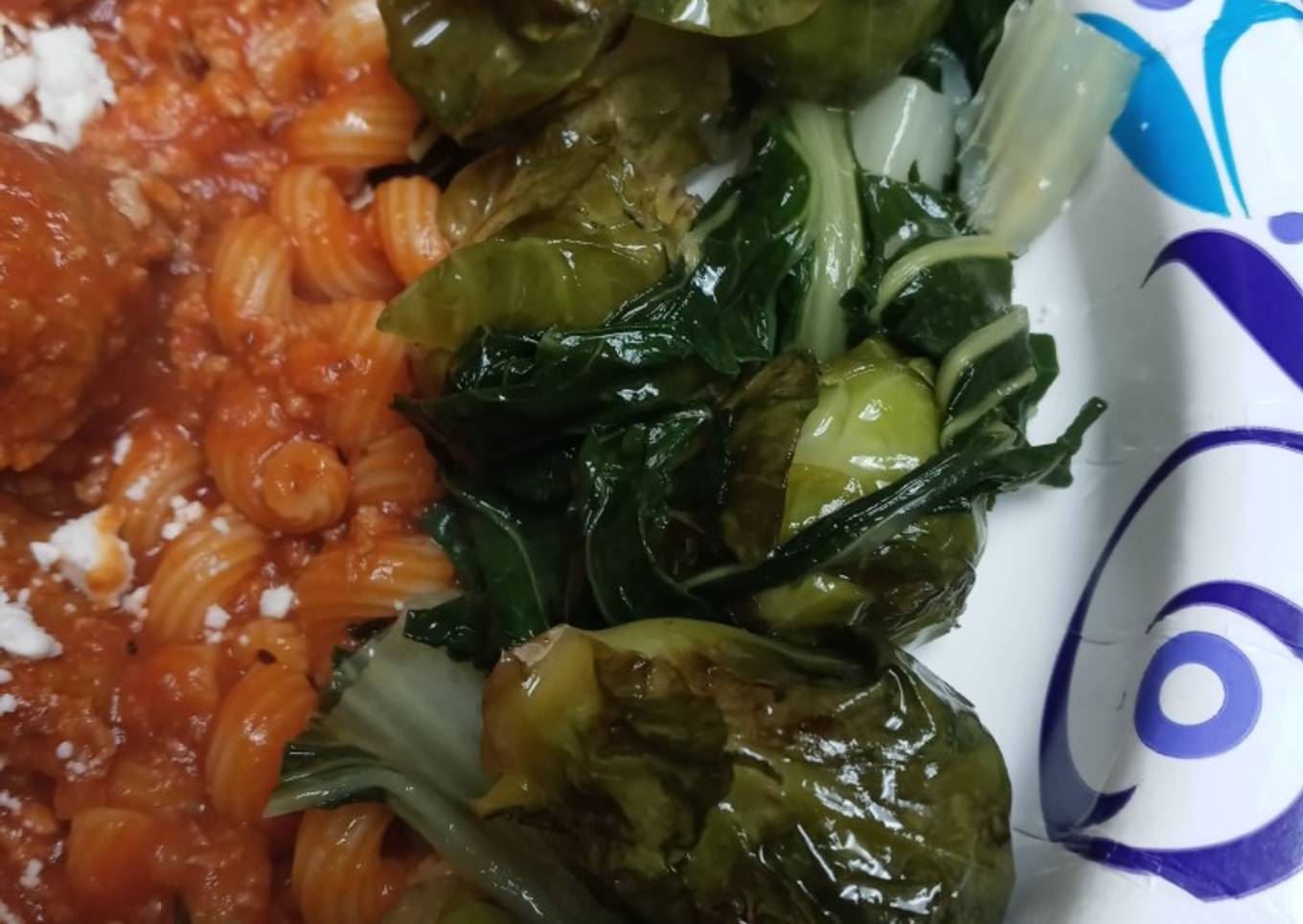 Brussels Sprouts meet Bok Choy