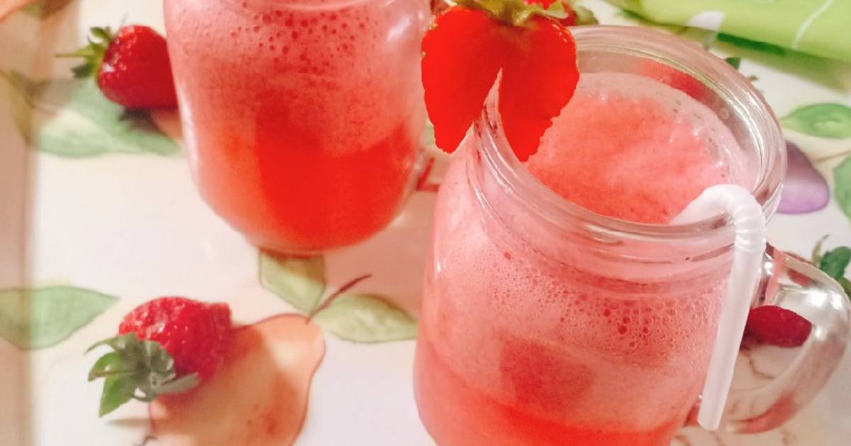 Resep Strawberry Punch (Sederhana) Oleh Oknisa Carolina - Cookpad