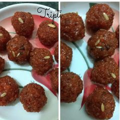 Boondi ladoo A picture of Boondi ladoo.