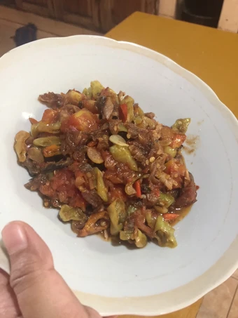 Langkah Mudah untuk Membuat Resep  Oseng klotok resep uti yang Sempurna, Menggugah Selera