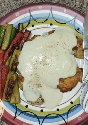 A picture of Creamy Chicken Steak 🥩.
