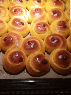 صورة لوصفة بريوش الزعفران
