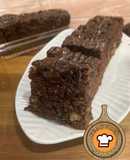 Kek pisang blueberry chocolate