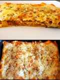 Lasagna de zucchini y berenjena