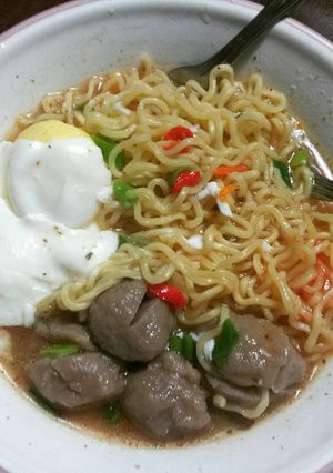 Foto resep Mie Bakso Kuah