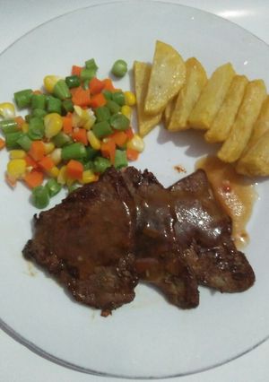 Foto resep Steak daging sapi