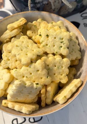 Gluténmentes sajtos keksz 🧀✨ recept fotója
