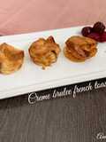 Creme brulee french toát - ăn dặm