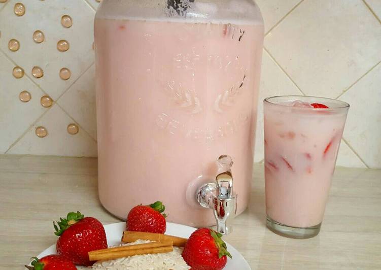 Horchata de Fresa