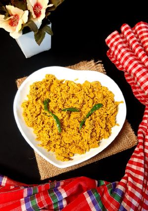 ইলিশ মাছের ডিমের ঝুড়া ভুনা রেসিপির প্রধান ছবি