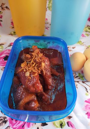Foto resep Masak habang ayam kampung