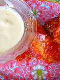 Fire chicken wings ala richeese