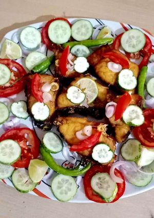 फिश रोस्ट (Fish roast recipe in Hindi) रेसिपी मुख्य फोटो