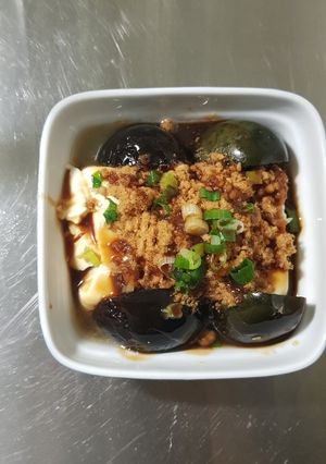 皮蛋豆腐 的食譜成品照片