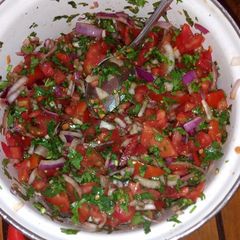 A picture of Soy sauce kachumbari.