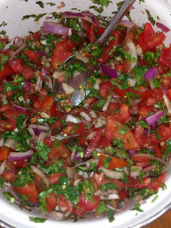 A picture of Soy sauce kachumbari.