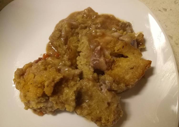 Chicken and dumpling casserole