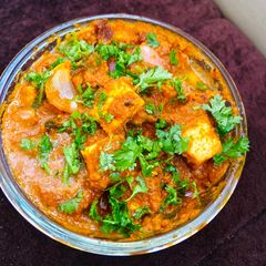 A picture of Kadhai Paneer.