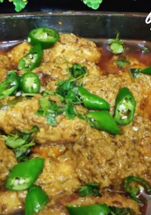 A picture of Handi kabab.