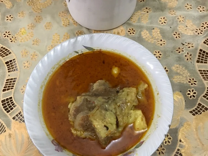 Langkah Gampang Menyiapkan Resep Gulai Tunjang Anti Ribet, Menggugah Selera