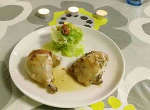Foto principal de Pollo doble malta con repollo