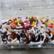 Pisgor topping coklat keju dan messes