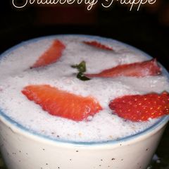 A picture of Strawberry Frappe.