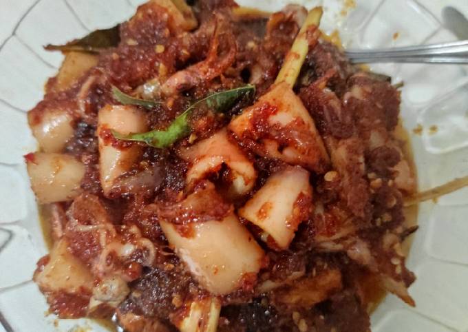 Sambal Cumi Asin🦑