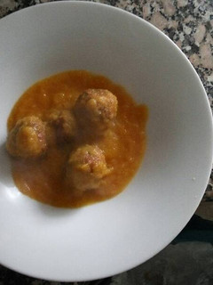Una foto de Albóndigas de berenjena