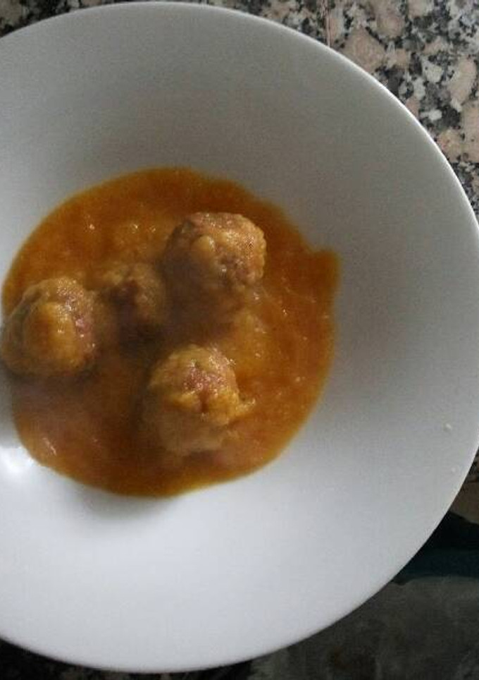 Una foto de Albóndigas de berenjena