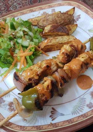 صورة لوصفة تكه دجاج