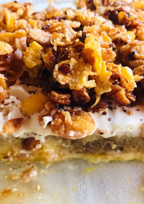 Una foto de Postre Flan- Cereal - Vainillas en 20’🙌🏻