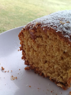 Una foto de Budín de avena y azúcar mascabo