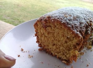 Una foto de Budín de avena y azúcar mascabo
