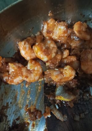 Foto resep Udang Saus Tomat