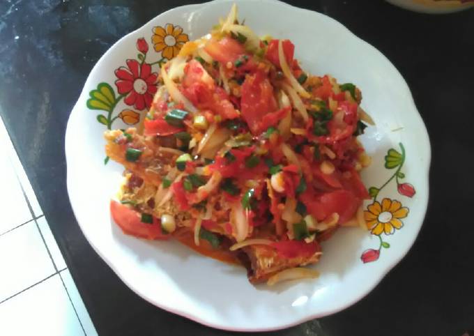 Ikan merah sambal bombay