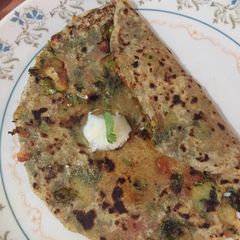 A picture of Veg paratha.