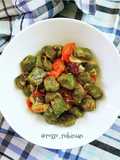 Gnocchi verdi con caciocavallo