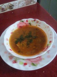 صورة لوصفة شوربة الفريك
