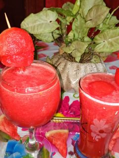 ওয়াটার মেলন জুস (Watermelon juice recipe in Bengali) রেসিপির প্রধান ছবি