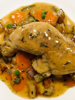 A picture of Skillet Chicken Stew.